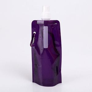 Taza plegable de silicona portátil creativa, taza para ciclismo y Fitness, botella de agua duradera a prueba de golpes para deportes al aire libre, regalo - Product Image 2