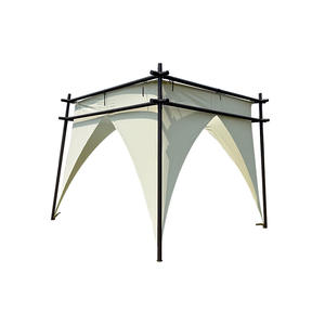 Tente <span class=keywords><strong>de</strong></span> bar à baldaquin portable à structure métallique pour l'extérieur, grande salle à manger, parasol, tente d'ambiance pour le Moyen-Orient - Product Image 3