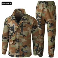 Uniforme tactique en coton camouflage pour homme, printemps-automne, antistatique, respirant, résistant à l'abrasion, haute qualité, personnalisé