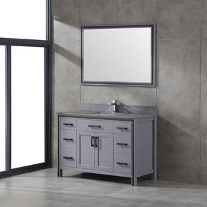 Elegant Solid Wood Bathroom Vanity <b>with</b> Soft-closing Doors Modern Design Eco-Friendly for Apartment Workshop Use Vietnam Origin - Product Image 2