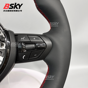 عجلة قيادة رياضية جلدية من طراز <span class=keywords><strong>M</strong></span> Performance لسيارات BMW 320 525 F10 F20 F30 F15 F25 F07 F01 F82 M3 M4 M5 M6 E92 E60 X6 E60 E90 E71 - Product Image 4