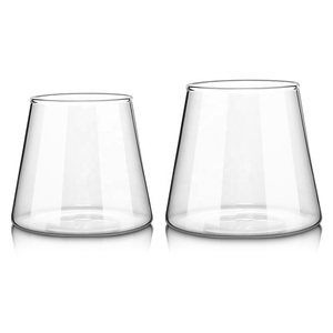 Creative Volcano Shaped Glass Drinking Cup <span class=keywords><strong>Bar</strong></span> 9,5-12oz Mount Fuji Cocktail Tumbler Vasos de chupito - Product Image 6