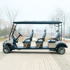 Carrito de Golf Personalizado, Club Car de 6 Plazas, Scooter con Estructura de Aluminio y Control Remoto - Product Image 5