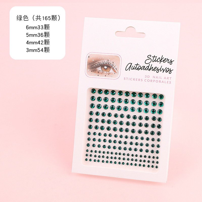 (printed card opp bag) 3.4.5.6 green