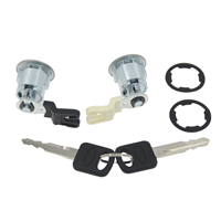 F87Z7821990BA Interrupteur de cylindre de serrure de porte Jeu de clés L/R pour 1995-2009 Ford Mercury Mazda Truck SUV ,XL2Z7821990AC,DL140T,DL111