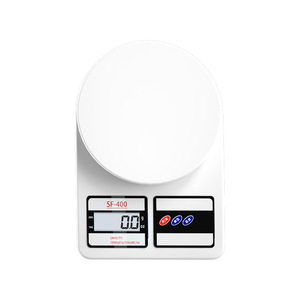 Báscula de Cocina Digital Ovalada de Acero Inoxidable con Pantalla Grande, 10 kg, SF-400, 2*1.5V, ¡Gran Oferta! - Product Image 5