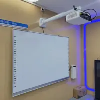 China Factory Whiteboard 96 Zoll tragbares interaktives Whiteboard-Gerät Smart Whiteboard mit Projektor