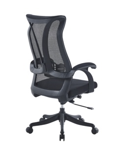 Silla <span class=keywords><strong>de</strong></span> Oficina Ejecutiva <span class=keywords><strong>Industrial</strong></span> para el Hogar, Silla <span class=keywords><strong>de</strong></span> <span class=keywords><strong>Trabajo</strong></span> para Empleados, Altura Ajustable, Respaldo Alto, Tapizada en Tela - Product Image 6