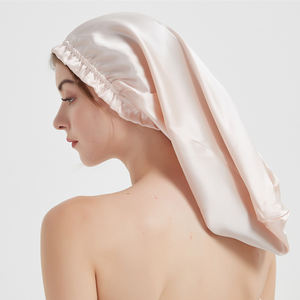 Chapeaux <span class=keywords><strong>de</strong></span> <span class=keywords><strong>nuit</strong></span> <span class=keywords><strong>en</strong></span> <span class=keywords><strong>soie</strong></span> pour femmes, couvre-tête à Double couche, <span class=keywords><strong>Bonnet</strong></span> <span class=keywords><strong>de</strong></span> sommeil personnalisé réglable <span class=keywords><strong>en</strong></span> <span class=keywords><strong>Satin</strong></span> <span class=keywords><strong>de</strong></span> <span class=keywords><strong>soie</strong></span> - Product Image 5