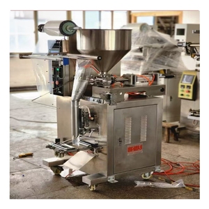 Machine d'emballage verticale multifonction automatique pour sachets de yaourt, miel, sel et liquides - Product Image 5