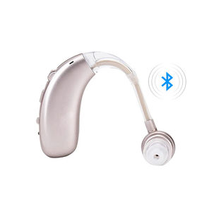 <span class=keywords><strong>Meilleur</strong></span> prix pour Mini BTE rechargeable sans fil pour les aides auditives numériques Bluetooth <span class=keywords><strong>Amplificateur</strong></span> de son pour les personnes âgées sourdes - Product Image 3