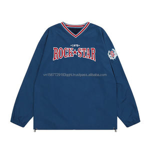 Sudadera Deportiva de Alta Gama, Cuello Redondo, Corte Holgado, Manga Larga, Transpirable, Secado Rápido, Otoño, Tendencia, Marca Personalizada - Product Image 5