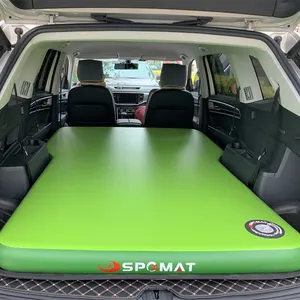 Du lịch giường cắm trại Mat thả khâu vải công nghệ Hàn Quốc Inflatable Air Car mat
