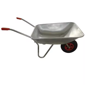 ठोस 4.00-8 इंच के साथ भारी शुल्क धातु व्हीलबाररो, ठोस-8 इंच 8 "निर्माण खेती के लिए उद्यान उपयोग-मॉडल wb6400 - Product Image 6