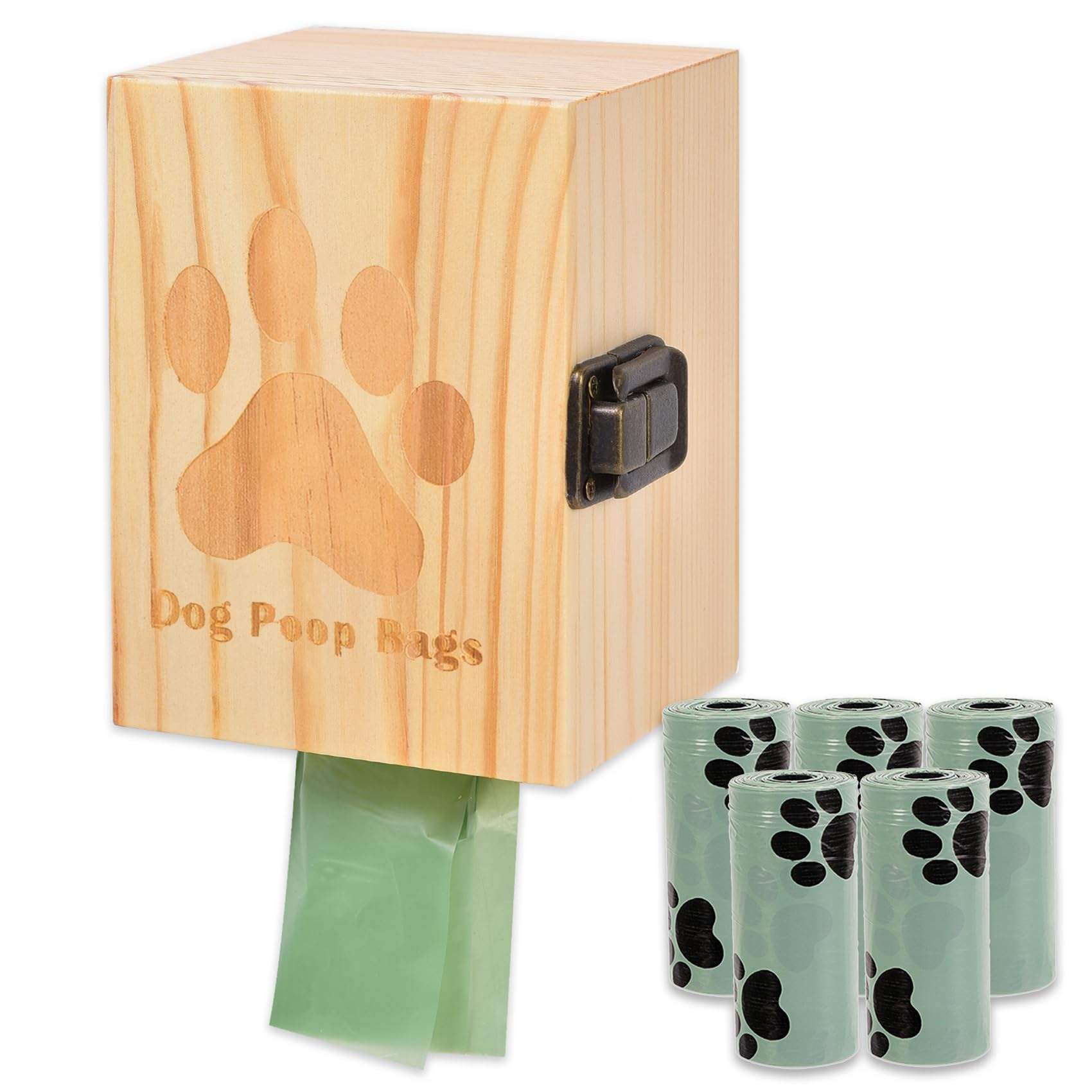 Wall Mounted Poop Bag Dispenser Outdoor Dog Poop Bag Dispenser