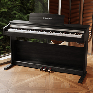 Piano Digital con 88 Teclas Contrapesadas, Piano Vertical de 88 Teclas en Venta - Product Image 1