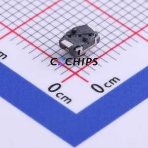 TS-1807C-2516 Tactile Switch SMD Switch Single Pole Single Throw Round Button 1.6N Vertical Mount - Product Image 2