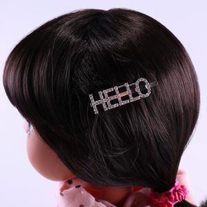 Pasadores de Pelo con Letras y Diamantes, Pinzas Metálicas para el Cabello, Accesorio para Niños, Ideal para Fiestas - Product Image 5