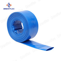 Tuyau plat en PVC robuste pour irrigation 3, 5, 6, 8, 10, 12 pouces, prix abordable, 13 mm, 19 mm