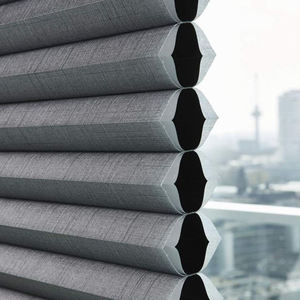 घर में भरे अंधे पर्दे मुद्रित सेलुलर ब्लैकआउट फोल्डिंग हनीमून अंधा लिविंग रूम इलेक्ट्रिक विंडो उपचार के लिए - Product Image 2