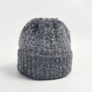 Fluffy Warm Mixed Circle 3D Embroidered Beanie <b>Hat</b> <b>for</b> Men Women Autumn Winter Gradient Knit Travel-Friendly Trend Beanie <b>Hat</b> - Product Image 3