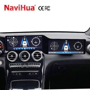 For Mercedes Benz C GLC Class W205 X253 Dual Screen New Android Carplay Car Multimedia Player <b>Auto</b> Copilot Entertainment Screen - Product Image 2