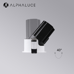 Alpha Ip54 Plafonnier LED étanche 10W Cob Dali Dimmable Encastré Downlight Réglable - Product Image 2