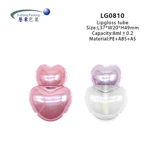 Bán Buôn Biểu Tượng Tùy Chỉnh Lip Gloss Ống Hình Trái Tim 8Ml Nhựa Lip Balm Container Với Tùy Chỉnh Nhãn Vít Cap Mỹ Phẩm - Product Image 2