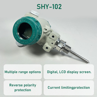 Sensor suhu layar LED tipe-r aman secara manual Anti-Lightning tahan ledakan untuk industri oli/Gas OEM/ODM