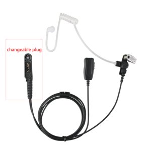 หูฟังอินเตอร์คอมแบบใสสำหรับ <span class=keywords><strong>Motorola</strong></span> <span class=keywords><strong>XIR</strong></span> หูฟัง P8268 <span class=keywords><strong>P8668i</strong></span> APX7000 APX6000 APX2000 DP4401e DP3600 DP4801e - Product Image 1