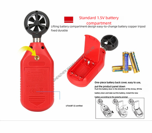 UNI-T ut363 דיגיטלי דיוק גבוה מד מהירות רוח מד מהירות רוח מכשיר מדידה - Product Image 6