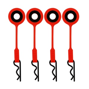 Clips de corps en Gel de silice retenue pour 1/10 1/8 échelle RC modèle voiture <span class=keywords><strong>Arrma</strong></span> granit Kraton mise à niveau RC pièces Accs corps coque Clips broche - Product Image 4