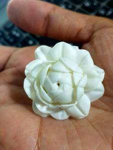 Cuentas de Flores de Jazmín de Doble Capa Hechas a Mano con Orificio de 3 cm, Artesanía Tailandesa, Estas Hermosas Cuentas de Jazmín de Doble Capa - Product Image 5