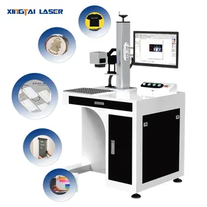 Máquina de marcação a laser CO2 Galvo, máquina de gravação a laser CO2 acrílica, fonte de laser de 30W, gravador de CO2
