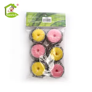 Kitchen metal wire cleaning scourer