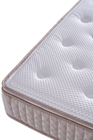 Vente de gros Mélange de mesure de gel mousse à mémoire de forme et de matelas hybride à ressorts