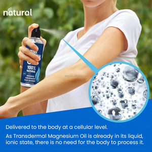 Spray d'huile de magnésium biologique apaisant pour le sommeil et la relaxation musculaire, adapté aux pieds et au corps, spray d'huile de magnésium naturelle - Product Image 4