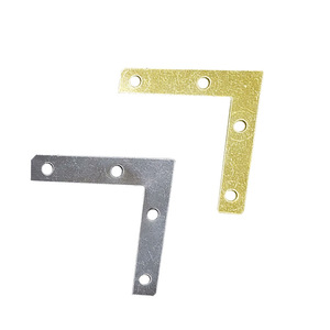 Picture Frame Corner <b>Bracket</b> Metal Right Angle <b>Brackets</b> Gold <b>Silver</b> Large Durable Iron Fixing Tools For Cross Stitch - Product Image 4