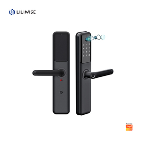 3D Facial Recognition Fingerprint Waterproof Tuya Smart Door Lock Cerraduras Digitales Wood Door <b>Camera</b> <b>WiFi</b> Smart Lock - Product Image 1