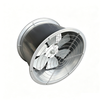 Ventilateur d'extraction industriel à entraînement direct MX-7G 700 mm 3 kW, ventilateur axial pour la circulation de l'air, méthodes d'installation multiples