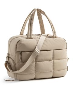 Quilted Nylon Puffer Tote <b>Bag</b> Personal Item <b>Bag</b> for Airlines <b>Overnight</b> <b>Bag</b> Gym <b>Bag</b> - Product Image 6