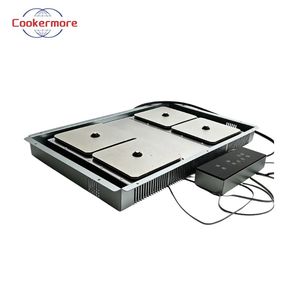 Placa <span class=keywords><strong>de</strong></span> <span class=keywords><strong>Inducción</strong></span> Comercial Personalizada <span class=keywords><strong>de</strong></span> <span class=keywords><strong>4</strong></span> Quemadores, Placa <span class=keywords><strong>de</strong></span> <span class=keywords><strong>Cocina</strong></span> <span class=keywords><strong>de</strong></span> <span class=keywords><strong>Inducción</strong></span> Invisible con <span class=keywords><strong>Inducción</strong></span> <span class=keywords><strong>de</strong></span> Puente Parcial - Product Image 3