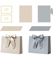Bolsas de Papel para Regalo Personalizadas de Lujo y Duraderas, con Logotipo Personalizado, Laminación Mate, Tamaño Personalizado, Asa Clásica de Longitud Estándar para Manualidades