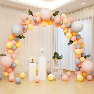 Kit de ballons ronds LILIS Arch Macaron |   155 pièces de latex doublement rembourré de 3,5 g |   Finition mate |   Grand ouverture de magasin, mariage - Product Image 3