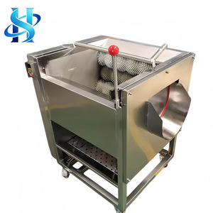 Machine automatique de nettoyage et de pelage de légumes (cassave, pomme de terre, carotte, <span class=keywords><strong>gingembre</strong></span>) et de fruits - Product Image 1