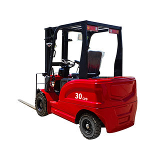 Carretilla elevadora eléctrica más barata carretilla elevadora de batería todo terreno con cargador 1ton 1.5ton 2ton 2.5ton 3ton 3.5ton empilhadeira eletrica - Product Image 6