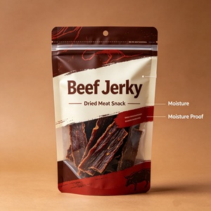 Bolsas de Mylar con Barrera de Oxígeno para Carne Seca, Bolsas con Cierre Hermético, Resistentes a la Humedad, para Empacar Alimentos Secos - Product Image 2