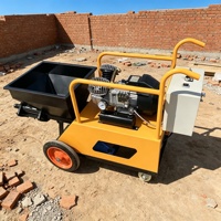 Machine à projeter du mortier électrique intelligente avec fonctionnement économe en énergie pour des travaux de plâtrage efficaces