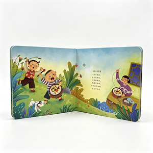 Livre sonore interactif pour enfants sur le thème <span class=keywords><strong>des</strong></span> <span class=keywords><strong>animaux</strong></span> chinois, avec fonction tactile et chant, 18 cm x 18 cm, prêt <span class=keywords><strong>à</strong></span> être expédié - Product Image 3