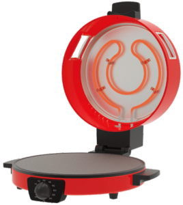 YL Tiffany Chất lượng cao điện không dính Arab sản xuất bánh mì thép không gỉ trắng Crepe Techno Pro 6 miễn phí phụ tùng 2 năm - Product Image 4